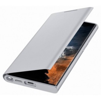 EF-NS908PJE Samsung LED View Cover pro Galaxy S22 Ultra Light Gray