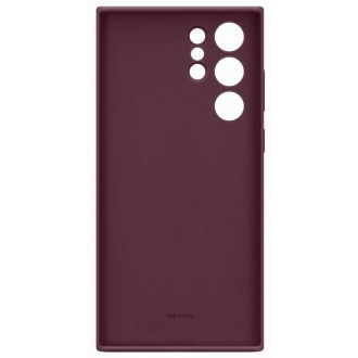 EF-PS908TEE Samsung Silikonový Kryt pro Galaxy S22 Ultra Burgundy