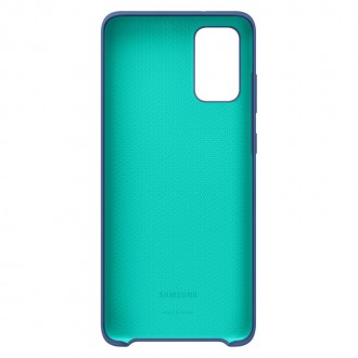 EF-PG985TNE Samsung Silikonový Kryt pro Galaxy S20+ Navy