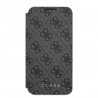 GUBKS22SG4GLBR Guess 4G Book Pouzdro pro Samsung Galaxy S22 Brown