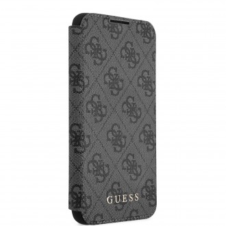 GUBKS22SG4GLBR Guess 4G Book Pouzdro pro Samsung Galaxy S22 Brown