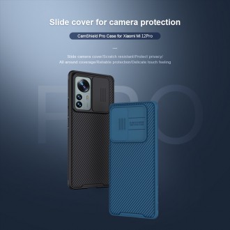Nillkin CamShield Pro Zadní Kryt pro Xiaomi 12 Pro Black