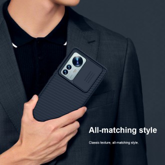 Nillkin CamShield Pro Zadní Kryt pro Xiaomi 12 Pro Black