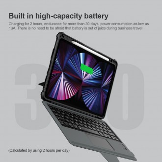 Nillkin Bumper Combo Keyboard Case pro iPad 10.2 2019/2020/2021 Black