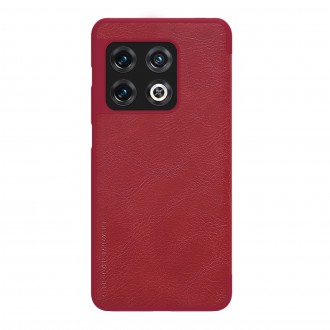Nillkin Qin Book Pouzdro pro OnePlus 10 Pro Red