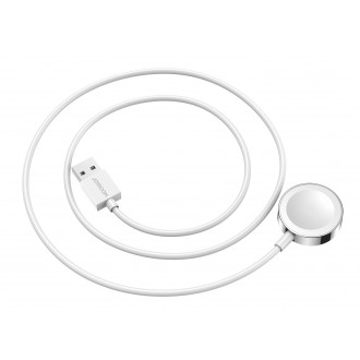 Joyroom S-IW001S Ben Series Apple Watch Magnetická Nabíječka 1, 2m White (Pošk. Balení)
