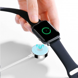 Joyroom S-IW001S Ben Series Apple Watch Magnetická Nabíječka 1, 2m White (Pošk. Balení)