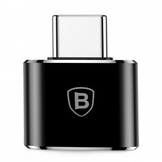 Baseus adaptér z USB na USB typu C OTG černý (CATOTG-01)