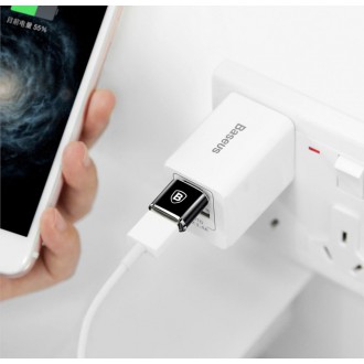 Baseus adaptér z USB na USB typu C OTG černý (CATOTG-01)