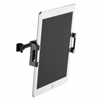 Baseus Backseat Car Mount držák tabletu smartphonu 4,7 - 12,9&quot; pro opěrku hlavy černý (SUHZ-01)