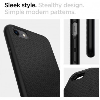 Spigen LIQUID AIR IPHONE 7 / 8 / SE 2020 / 2022 ČERNÝ