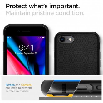 Spigen LIQUID AIR IPHONE 7 / 8 / SE 2020 / 2022 ČERNÝ