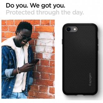 Spigen LIQUID AIR IPHONE 7 / 8 / SE 2020 / 2022 ČERNÝ