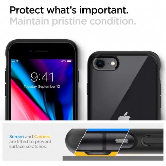 Spigen ULTRA HYBRID IPHONE 7 / 8 / SE 2020 / 2022 ČERNÝ