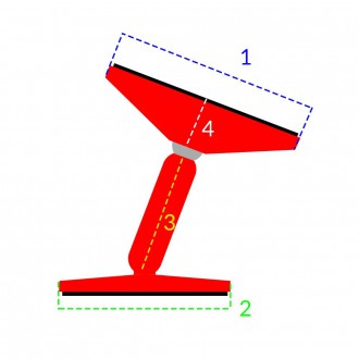 Palubní magnetický držák do auta Baseus Bullet An (SUYZD-01)