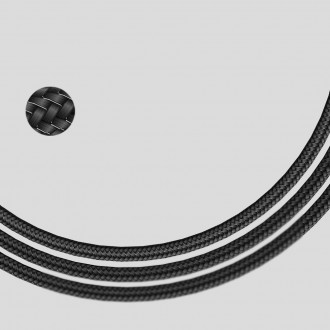Baseus MVP Elbow Type oboustranný úhlový kabel s bočním micro USB konektorem 2m 1,5A černý (CAMMVP-B01)