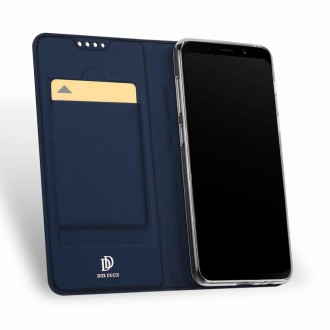 Dux Ducis Skin Pro pouzdrový kryt s flipem iPhone SE 2022 / SE 2020 / iPhone 8 / iPhone 7 modrý