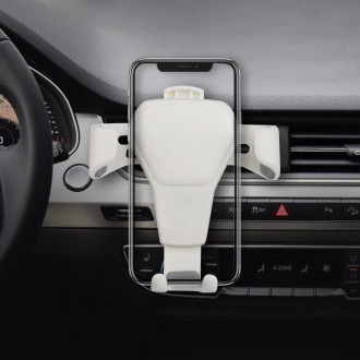 Car Holder H01 gravitační držák do auta pro větrací otvor černý