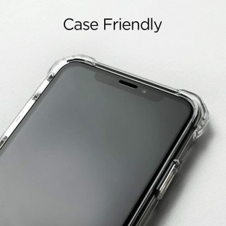 Tvrzené sklo Spigen GLASS FC IPHONE 11 PRO ČERNÉ