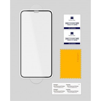Tvrzené sklo Spigen GLASS FC IPHONE 11 PRO ČERNÉ
