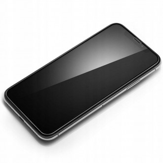 Tvrzené sklo Spigen GLASS FC IPHONE 11 ČERNÉ