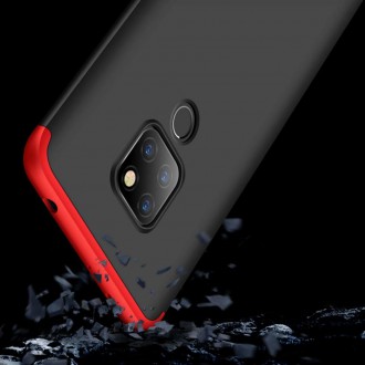Pouzdro GKK 360 Protection Case pro celý přední + zadní kryt Huawei Mate 20 černé a červené