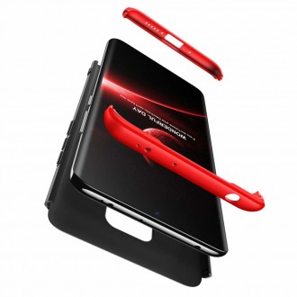 Pouzdro GKK 360 Protection Case pro celý přední + zadní kryt Huawei Mate 20 černé a červené