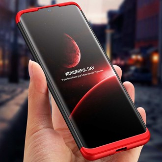 Pouzdro GKK 360 Protection Case pro celý přední + zadní kryt Huawei Mate 20 černé a červené
