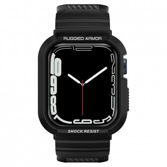 Spigen ARMOR &quot;PRO&quot; Apple Watch 4 / 5 / 6 / 7 / 8 / SE (44 / 45MM) ČERNÉ