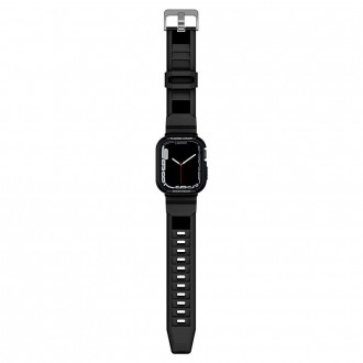 Spigen ARMOR &quot;PRO&quot; Apple Watch 4 / 5 / 6 / 7 / 8 / SE (44 / 45MM) ČERNÉ