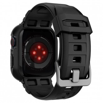 Spigen ARMOR &quot;PRO&quot; Apple Watch 4 / 5 / 6 / 7 / 8 / SE (44 / 45MM) ČERNÉ