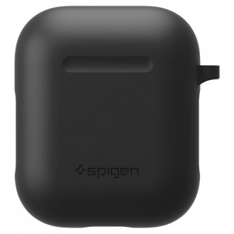 POUZDRO NA AIRPOD Spigen Apple ČERNÉ