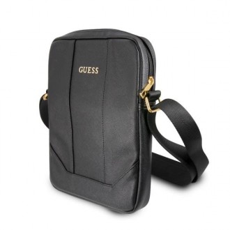 Guess GUTB10TBK 10&quot; černá/černá taška na tablet Saffiano