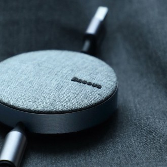 Zatahovací kabel Baseus Fabric 3v1 USB - Micro USB / Lightning / USB-C 3,5A 35 cm - 120 cm šedý (CAMLT-BYG1)