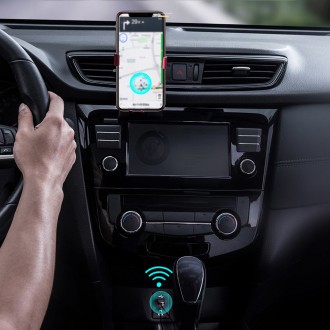 Baseus BA01 Bluetooth 5.0 kabel audio přijímače AUX jack audio adaptér černý (CABA01-01)