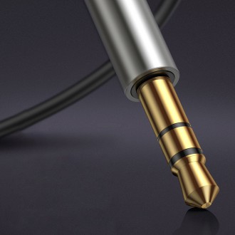 Baseus BA01 Bluetooth 5.0 kabel audio přijímače AUX jack audio adaptér černý (CABA01-01)