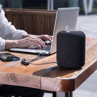 Baseus BA01 Bluetooth 5.0 kabel audio přijímače AUX jack audio adaptér černý (CABA01-01)