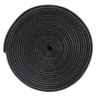 Pásky na suchý zip Baseus Rainbow Circle - organizér kabelů na suchý zip 3m černý (ACMGT-F01)