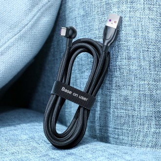 Pásky na suchý zip Baseus Rainbow Circle - organizér kabelů na suchý zip 3m černý (ACMGT-F01)
