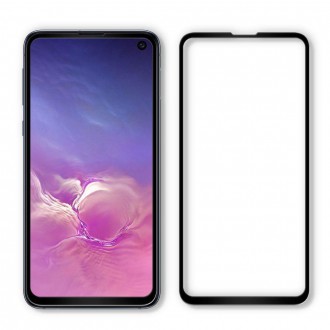 Tvrzené sklo Spigen GLASS FC GALAXY S10E ČERNÉ