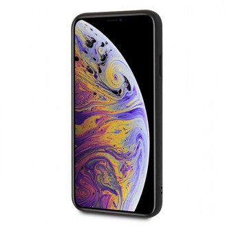 Pevné pouzdro Ferrari FEOVEHCI65BK iPhone Xs Max černo/černé Off Track Victory
