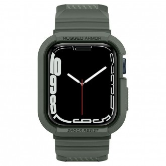 Spigen ARMOR &quot;PRO&quot; Apple Watch 4 / 5 / 6 / 7 / 8 / SE (44 / 45 MM) VOJENSKÁ ZELENÁ