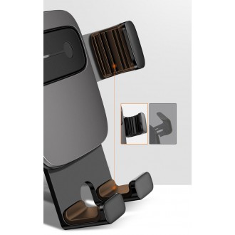 Baseus Cube gravitační ventilační držák telefonu do auta černý (SUYL-FK01)