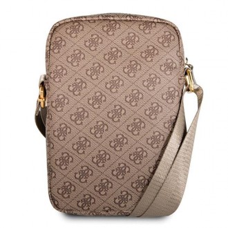 Taška Guess GUTB104GB 10&quot; hnědá / hnědá 4G UPTOWN