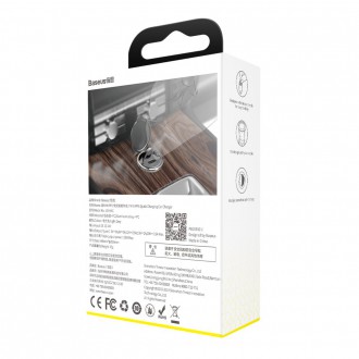 Baseus Tiny Star PPS mini chytrá nabíječka do auta USB Type C 30W Quick Charge 3.0 PD 3.0 šedá (VCHX-B0G)