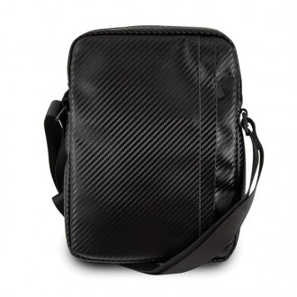 BMW BMTB8CAPNBK Taška na tablet 8&quot; černá/černá Carbon / Blue Stripe