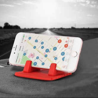 Univerzální držák do auta silikonový stojánek na telefon nano pad černý