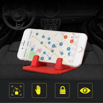 Univerzální držák do auta silikonový stojánek na telefon nano pad černý