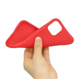 Silikonové pouzdro flexibilní silikonový kryt pro iPhone 11 Pro červený