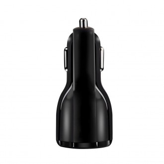 Wozinsky nabíječka do auta 2xUSB černá (WCC-02)
